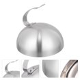 thumbnail image 4 of 1pc Stainless Steel Food Protective Hood Steak Lid Dishes Cover Food Cover, 4 of 9