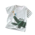 thumbnail image 1 of Sunnyoo T-Shirt Graphique pour Garçons en Coton à Manches Courtes T-Shirt d'Été, 1 of 2