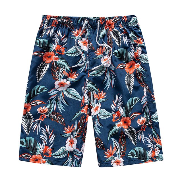LSLJS Shorts Décontractés pour Hommes Style Vacances Impression Spéciale Impression Plage Séchage Rapide. Shorts pour Hommes