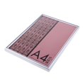 thumbnail image 4 of pitrice A4 Size Wooden Diploma Certificate Photo Artwork Picture Frame Silver, 4 of 9