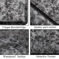 thumbnail image 3 of MeyJey Anti Fatigue Kitchen Mat, 20"x60" Non-Slip Waterproof Cushioned Runner Rug, Silver Gray, 3 of 9