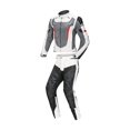 thumbnail image 2 of Veste de Moto Imperméable Pantalon Combinaison de Course Maille Respirante Armure Protection Blanc TTTG, 2 of 8