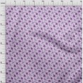 thumbnail image 4 of oneOone Rayon Mauve Fabric Floral Sewing Craft Projects Fabric Prints By Yard 56 Inch Wide, 4 of 4