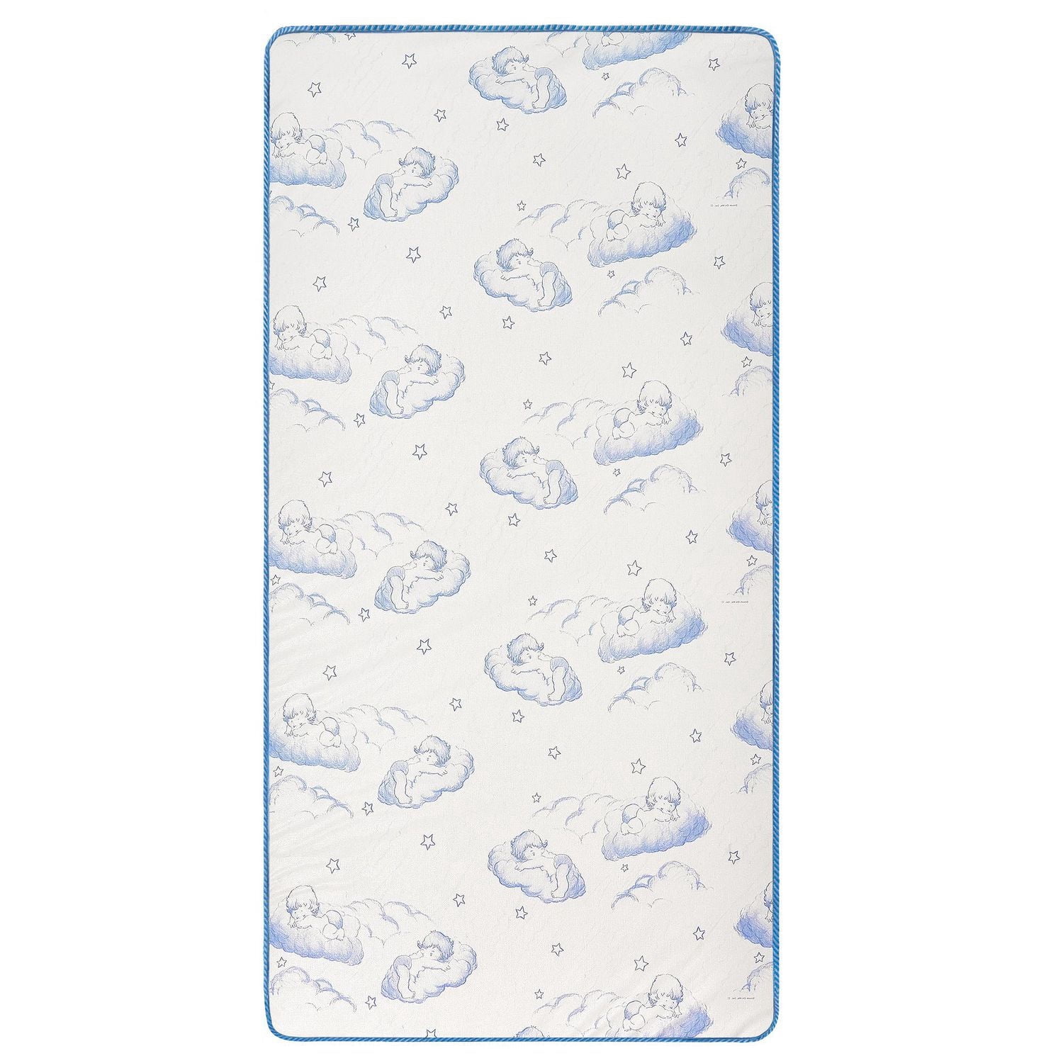 Dream On Me 6 " -2-En-1 Respirant Sweet Dreams 88 Ressort Hélicoïdal Berceau et Matelas de Lit pour Tout-petits, Modèle # BR-87