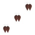 thumbnail image 4 of QualitChoice Leopard Print Earrings Body Decoration Water Drop Ear Dangles Birthday Gift Type 16 3Set, 4 of 6