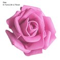 thumbnail image 2 of ziyahi Pack of 50 Artificial Bionic Flowers PE Foam Simulation Roses Fake Flower Decorations Wedding Party Engagement Presents Rose Red, 2 of 9