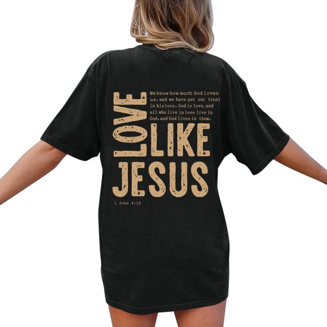 adviicd T-Shirts pour Femmes Graphique Manches Courtes Col Rond T-Shirt Été 2024 Basique Décontracté à Blocs de Couleur Noir,TG
