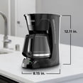 thumbnail image 2 of Black+Decker 12-Cup Programmable Coffeemaker, CM1110BC-1, 2 of 9