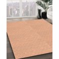 thumbnail image 3 of Ahgly Company Tapis d'Intérieur Lavable en Machine Carré Jaune Transitionnel, 5 Pieds Carré, 3 of 7