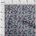 thumbnail image 2 of oneOone Rayon Pink Fabric Floral Craft Projects Decor Fabric Printed By The Yard 56 Inch Wide, 2 of 4