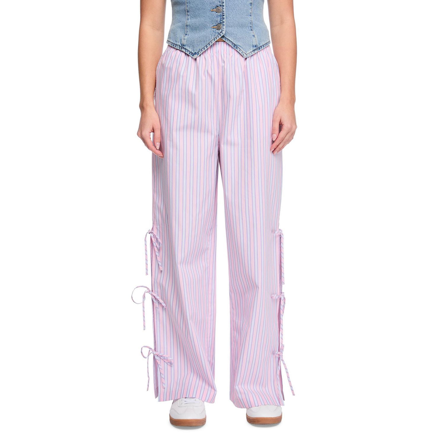 No Boundaries Women's Poplin Pull-On Pant