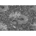thumbnail image 1 of Ahgly Company Machine Washable Indoor Rectangle Transitional Dark Gray Area Rugs, 3' x 5', 1 of 7