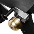 thumbnail image 2 of Bicycle Ring Bell MTB Bike Cycling Handlebar Alarm much safer.   Spring paddles, easy Horn Accessory Copper, 2 of 9