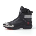 thumbnail image 1 of JG WOLVES- Smart LED Motorcycle Boots - Unisex Racing & Touring Riding Shoes - All-Season Motorbike Gear with Customizable Display,Black,37, 1 of 27