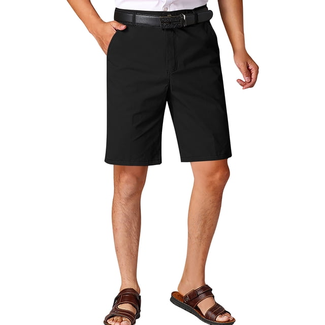 Diufon Men's Athletic Shorts Cotton Linen Drawstring Waisted Outdoor Sport Shorts Spring Summer Shorts with Pockets