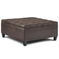 thumbnail image 1 of Table basse ottomane de rangement Elliot, 1 of 8