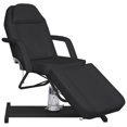 thumbnail image 1 of vidaXL Massage Table Black 180x62x(87-112) cm, 1 of 5