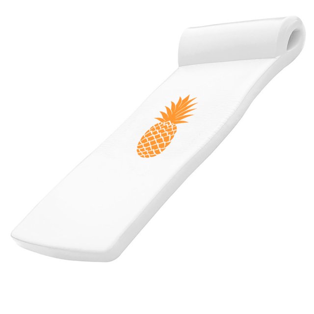California Sun Deluxe Oversized Unsinkable Foam Cushion Pool Float - White Pineapple
