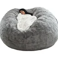 thumbnail image 1 of Housse de Fauteuil Poire 130x60 cm Options Multicolores Gris et Design Ergonomique, 1 of 8