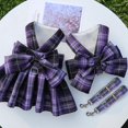 thumbnail image 2 of Lattice Dog Dress Clothes Classic Dog Collars And Harnesses Leash Rope For Small Medium Puppy Chihuahua Clothes Yorkie, 2 of 6