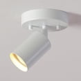 thumbnail image 4 of Pratt 1-Light Track Lighting Spotlight, Matte White, 4 of 9