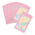 thumbnail image 1 of Uxcell Foil Pouch Bags with Clear Window Resealable Sample Bag for Candy and Jewelry Pink 5 x 8", 1 of 6