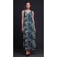 thumbnail image 4 of Bimba Robe Longue pour Femmes en Rayonne à Imprimé Floral Chic Bohème d'Été Maxi de Plage - XX-Grand, 4 of 5