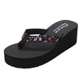 thumbnail image 1 of Chaussures et Pantoufles de Plage à Semelle Compensée Antidérapantes pour Femmes, Mode et Décontractées, 1 of 9