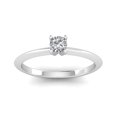 thumbnail image 2 of G/SI 1/5ct Diamond Solitaire Engagement Ring in Sterling Silver, 2 of 2