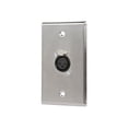 thumbnail image 1 of Monoprice, Inc. Xlr Female 3 Pin One Port Wall Plate, 1 of 1