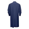 thumbnail image 3 of Wdgfv Kaftan pour Homme Robe Boutonnée à Manches Longues en Coton et Lin Thobe Décontracté Robe Musulmane Henley Chemise, 3 of 7
