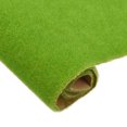 thumbnail image 1 of Uxcell 2pcs Artificial Grass Mat Small Realistic Fake Turf for Garden Lawn Decoration Model Light Green 3" x 10", 1 of 5