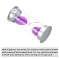 thumbnail image 3 of Unique Bargains 60 Minute Sand Timer, Sandy Clock, Count Down Sand Glass, Purple Sands, 3 of 5