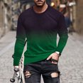 thumbnail image 1 of Meichang T-Shirt à Manches Longues pour Homme avec Graphique, T-Shirts Graphiques pour Hommes Mode Urbaine à Imprimé 3D d'Illusion d'Optique, T-Shirts Mode à Col Rond Confortables à Manches Longues pour Homme, 1 of 5