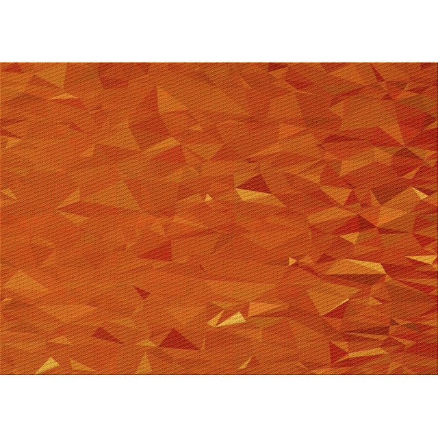 Ahgly Company Tapis d'Intérieur Rectangulaire Transitionnel Orange Rouge Orange Lavable à la Machine, 2 Pieds x 4 Pieds