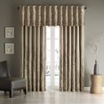 thumbnail image 4 of JLA Home INC Andora Faux Silk Embroidered Window Valance Tan 50x18, 4 of 4