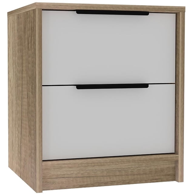 TUHOME Table de Nuit Kaia Tables de Nuit en Bois d'Ingénierie Multicolores