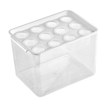 jinwen Système de Culture Hydroponique Système Hydroponique Kit de Culture Haute Performance Robuste Outil d'Hydroponie Intérieur pour Légumes d'Intérieur Couvercle Blanc