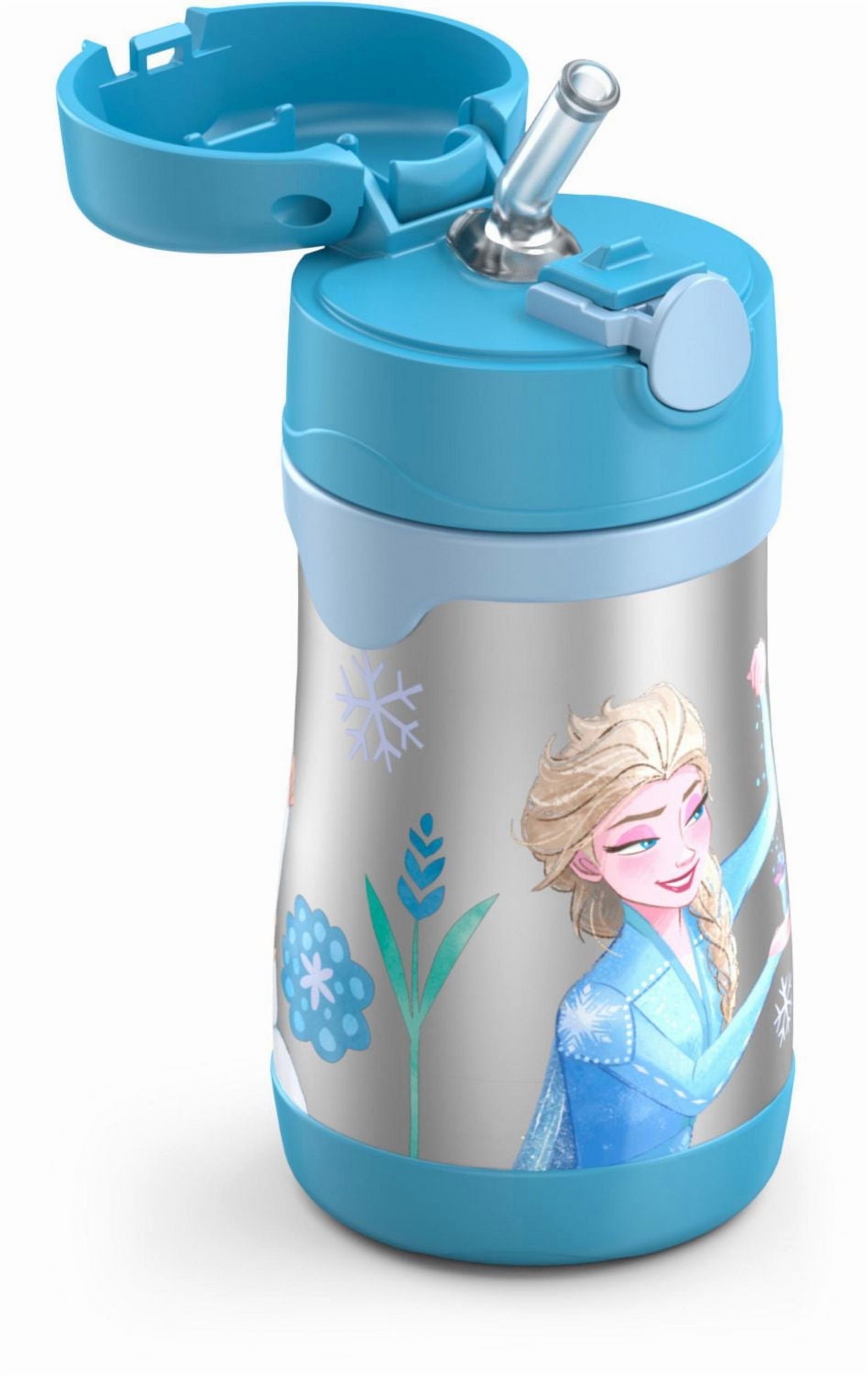 Thermos Kids Bouteille Isotherme avec Paille 10 Oz, Frozen