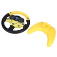 thumbnail image 1 of Jouets pour Bébé, Contrôleur de Conduite Simulé Volant Interactif pour l'Apprentissage Jouets Éducatifs pour 3 Ans et Plus Jaune, 1 of 8