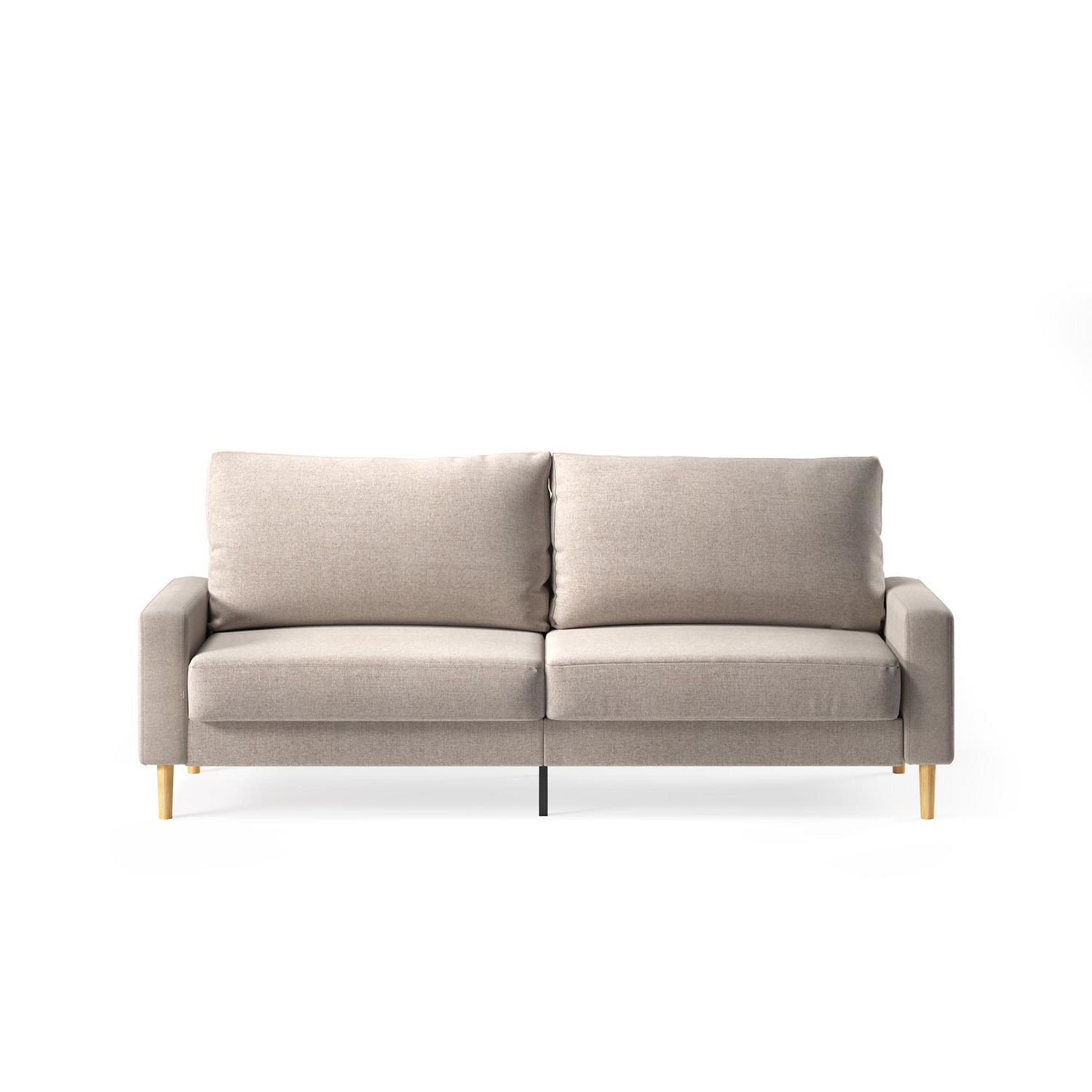 Zinus Colton 76 inch 3 Seat Upholstered Sofa Couch