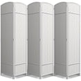 thumbnail image 1 of Sorbus 6 Panel Room Divider Tall Privacy Partition Screen Extra Wide Double Hinged Mesh Hand-Woven Folding Wall Divider - 6ft, 1 of 7