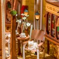 thumbnail image 5 of Rolife 3D Jigsaw Puzzle Wooden Model Building Kit DIY Dollhouse Book Nook Bookshelf Insert Decor Alley Miniature Kit, 5 of 5
