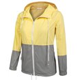 thumbnail image 2 of Fortune Women Waterproof Rain Jacket Hooded Windproof Windbreaker Climbing Coat, 2 of 3