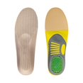 thumbnail image 2 of 1 Pair Orthopedic Flat Foot Sole Pad Orthotic Insoles for Sports Light Large, 2 of 8