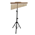 thumbnail image 4 of Yinanstore 36 Bar Chimes Musical Instrument Practice Performance with Mounting Stand Percussion Instrument for Gifts Friends New Year Gold Black, 4 of 8