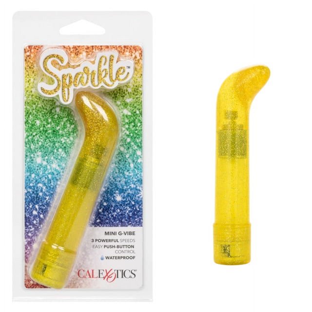CalExotics Vibromasseur Mini G-Vibe à Pois G, Jaune
