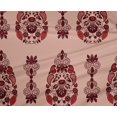 thumbnail image 4 of oneOone Polyester Lycra Fabric Leaves & Floral Ethnic Print Fabric BTY 56 Inches Wide, 4 of 4