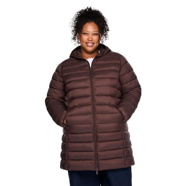 George Women's Plus Packable Puffer Coat