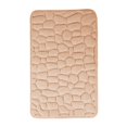 thumbnail image 2 of Super Water Absorbent Memory Foam Bath Mat Cobblestone Bathroom Rugs Machine Washable Bath Rugs 16 x 24 inch, 2 of 9